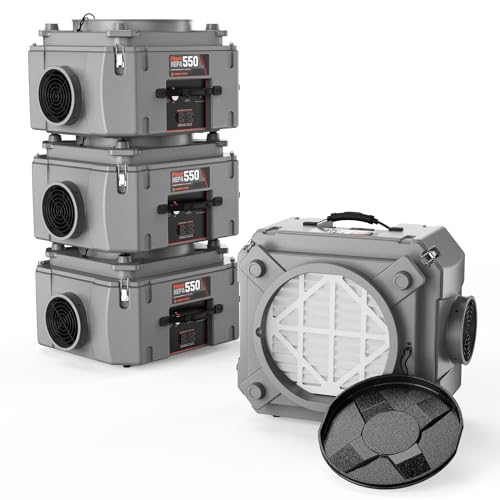 "Abestorm Air Scrubber: 3-Stage Filtration for Home & Industry"
