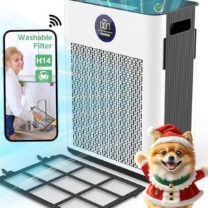 Air Purifier for Hayfever | FRESHDEW H14 HEPA Quiet & Smart Air Purifier for Hayfever | FRESHDEW H14 HEPA Quiet & Smart