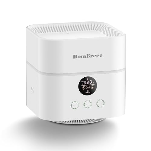 Air Purifier for Home: HomBreez Combo with HEPA & Humidifier