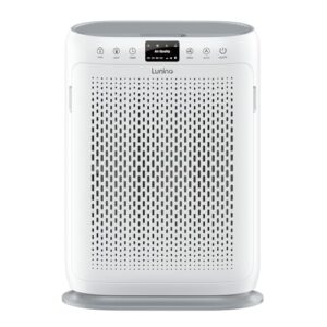 Air Purifier for Home – Stylish Off White Design