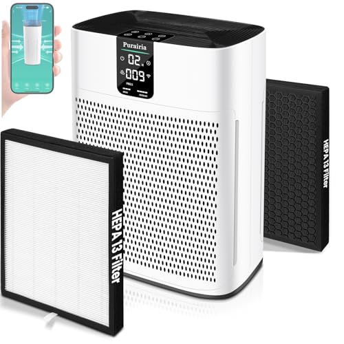 Air Purifier for Large Room – HEPA Smart Cleaner 1740ft²