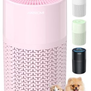 Air Purifier for Mold & Pet Allergies – AIRROMI A2002 Pink