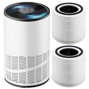 Air Purifier for Room: DUMOS HEPA for Large Spaces, Quiet Air Purifier for Room: DUMOS HEPA for Large Spaces, Quiet