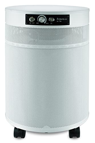 "Airpura UV714 Air Purifier: Remove Airborne Particles - White"