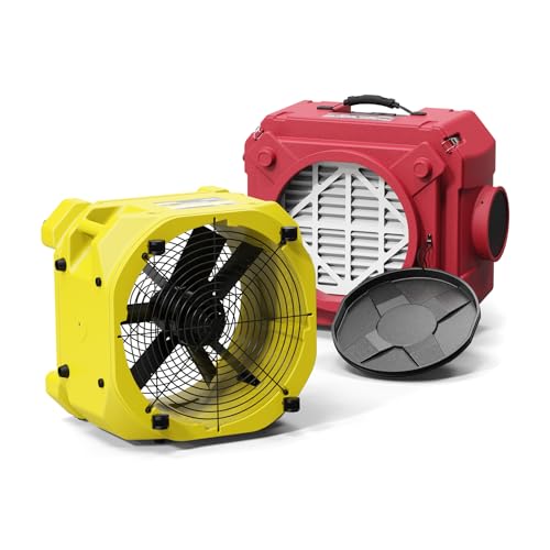 "Alorair HEPA Air Scrubber & 3000 CFM Air Mover Bundle Deal"