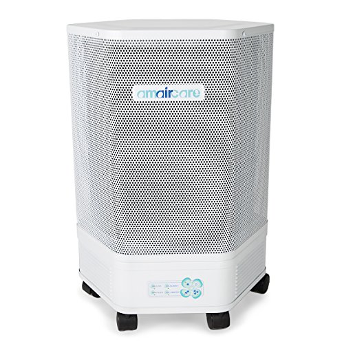 Amaircare 3000 HEPA Air Purifier for Room - Pure White Design