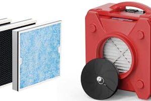 CADPXS Shield-550 HEPA Air Scrubber with 3 Pack Filter Set