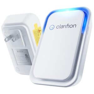 “Clarifion Mini Air Ionizer – Quiet Odor Eliminator for Home” “Clarifion Mini Air Ionizer – Quiet Odor Eliminator for Home”