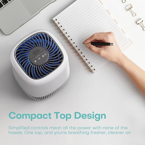 "Compact H13 HEPA Air Purifier for Home - 1076 Ft² Coverage" - Image 2