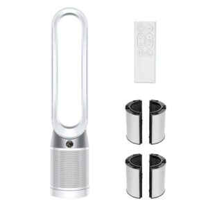 Dyson TP07 Smart Air Purifier & Fan + 2 HEPA Filters – White/Silver Dyson TP07 Smart Air Purifier & Fan + 2 HEPA Filters – White/Silver
