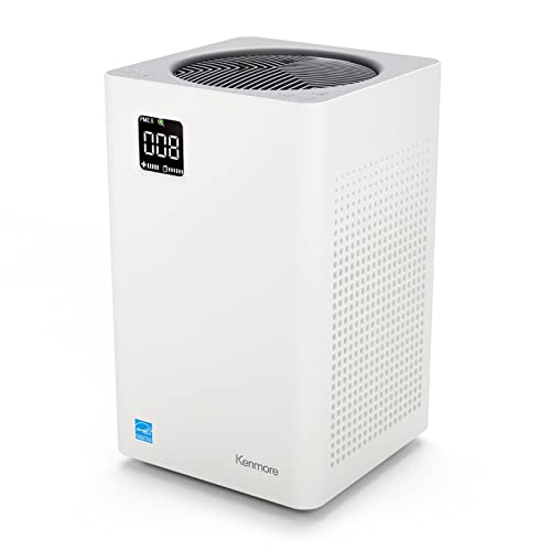Kenmore PM2010 Air Purifier: H13 HEPA, Silent, 5 Speeds