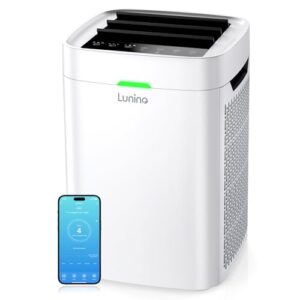 “Large Room LUNINO Air Purifier: HEPA, WiFi, PM 2.5 Monitor” “Large Room LUNINO Air Purifier: HEPA, WiFi, PM 2.5 Monitor”