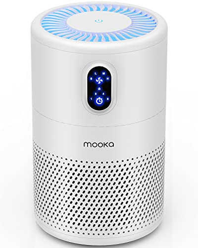"MOOKA H13 HEPA Air Purifier for Large Rooms up to 1076 ft²"
