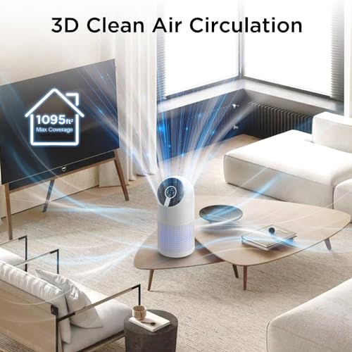 MOOKA Large Room Air Purifier with H13 HEPA Filter & Timer - Image 2