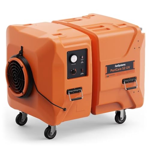 "PURISYSTEMS 2000 CFM Air Scrubber: 3-Stage Filtration & UV-C"