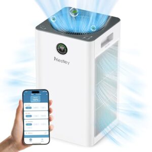 Priestley Air Purifier for Large Room up to 1500 sq ft Priestley Air Purifier for Large Room up to 1500 sq ft