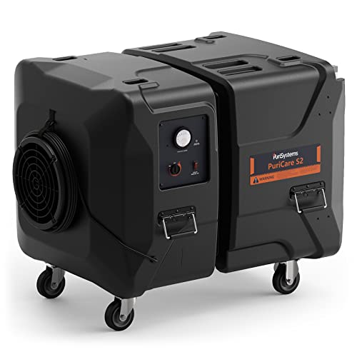 PuriCare S2 Heavy Duty Industrial Air Filtration System 2000 CFM
