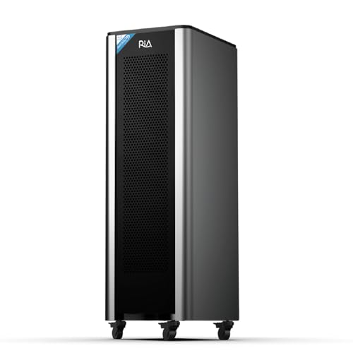 "RIA Air Purifier: Quiet Bi-Polar Ionization for 1000 SqFt"