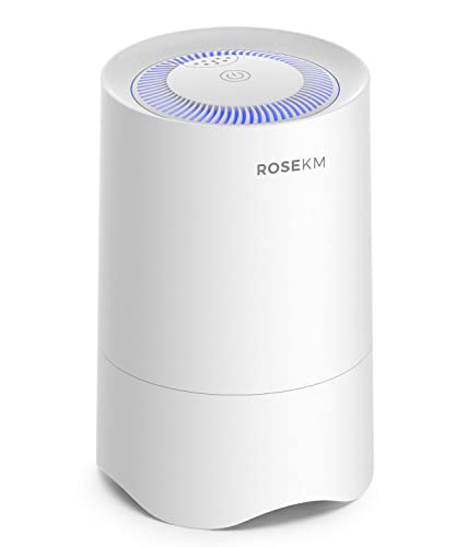 "Rosekm Mini HEPA Air Purifier for Home, Office & Pets"