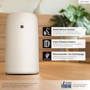 SHARP Air Purifier for Dust & Allergens, Alexa Compatible SHARP Air Purifier for Dust & Allergens, Alexa Compatible