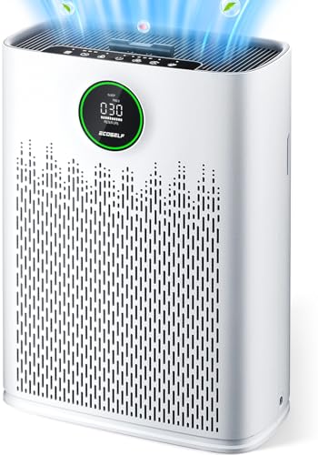 "Smart Large Room Air Purifier - PM2.5 Display, Aromatherapy"