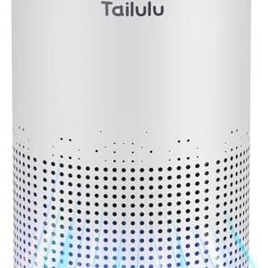 “Tailulu H13 HEPA Air Purifier: Quiet, Portable & Pet-Friendly”