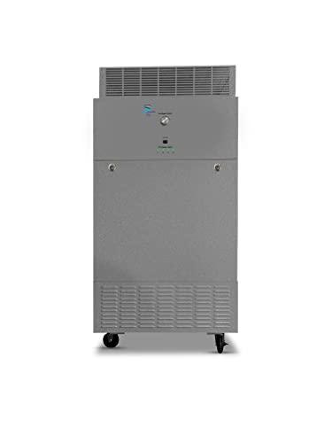 "Tracs TM1250 Air Purifier: 3-Stage, H13 HEPA, 9,375 sq ft"