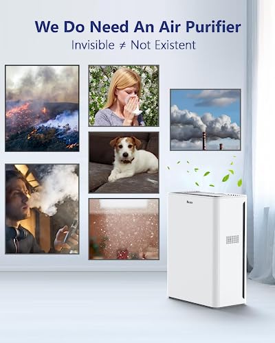 "VEWIOR H13 HEPA Air Purifier for Large Rooms, Quiet & Effective" - Image 2