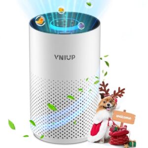 “Vniup HEPA Air Purifier for Bedrooms up to 800 ft² – Odor & Dust”