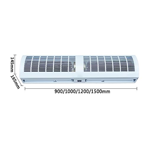 "0.9m Low Noise Air Curtain with Remote, 2 Wind Speeds & High Volume" - Image 2