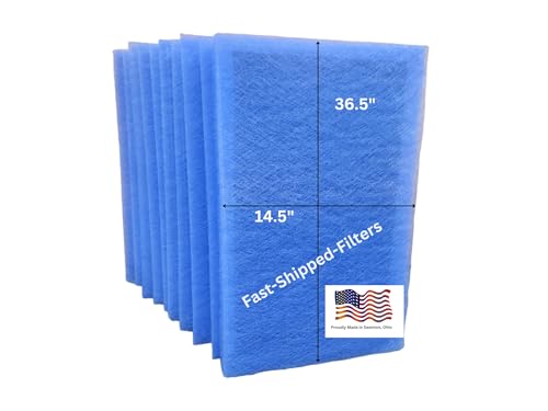 "10-Pack Dynamic SpacePak AC-RBC-5 Replacement Filter Pads"