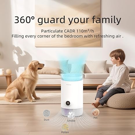 Air Purifier for Allergies: T7 & T3 Humidifier Bundle - Image 9