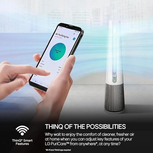 Air Purifier for Room: LG PuriCare AeroTower with Heating - Image 3