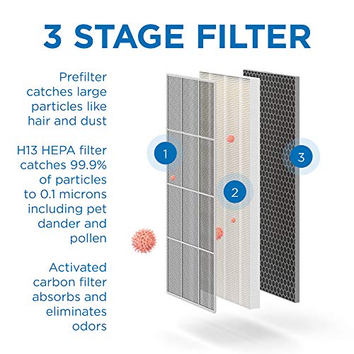 Air Purifier for Cat Allergies | Medify MA-40 True HEPA 2-Pack - Image 3