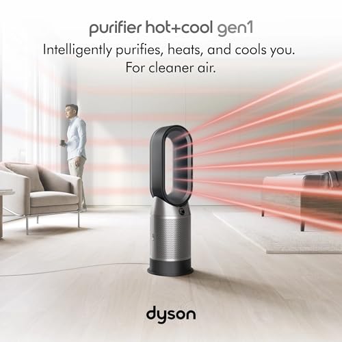 Dyson HP10 Purifier Hot+Cool Fan Heater - Black/Nickel - Image 2