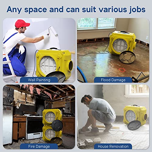 "ALORAIR Air Scrubber: 3-Stage Filtration & HEPA for Industry" - Image 4