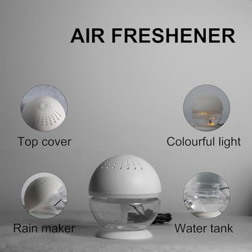 "USB Air Purifier & Humidifier - Essential Oil Diffuser 200ml" - Image 4