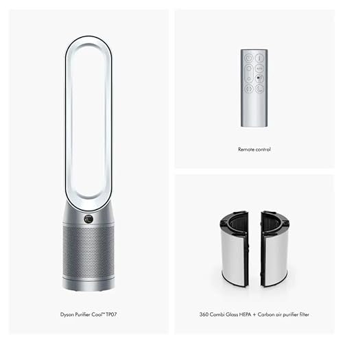 "Dyson TP07 Cool Smart HEPA Air Purifier Fan - White" - Image 2