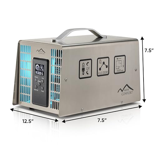 "New Comfort SS12000 Ozone Generator: Odor Eliminator & Timer" - Image 7