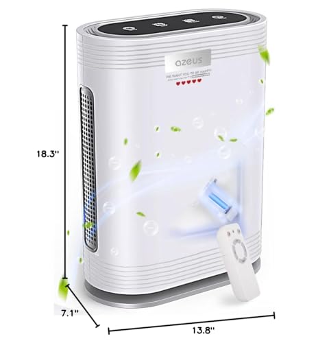 Air Purifier for Hayfever: AZEUS True HEPA 2160 sq ft - Image 6