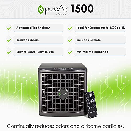 Greentech pureAir 1500: Portable Air Purifier for 1500 Sq Ft - Image 2