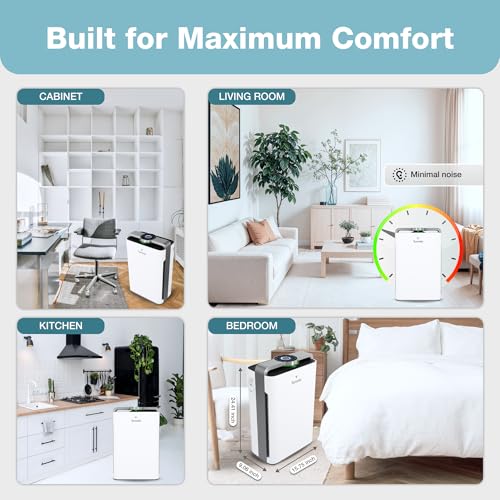 Air Purifier for Large Room - Turonic PH950 Combo Device - Image 7
