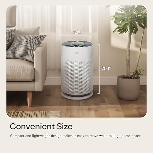Air Purifier for Cat Allergies: LG PuriCare 360 HEPA Filter - Image 3