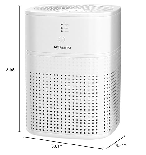 Morento Air Purifier for Hayfever Relief, HEPA Filter, Small - Image 3