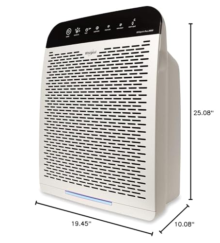 Whirlpool Whispure Air Purifier for Smoke & Allergies, 508 Sq Ft - Image 7
