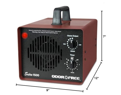 "OdorFree Suite 1500: Ozone Generator for Small Space Odor Removal" - Image 9