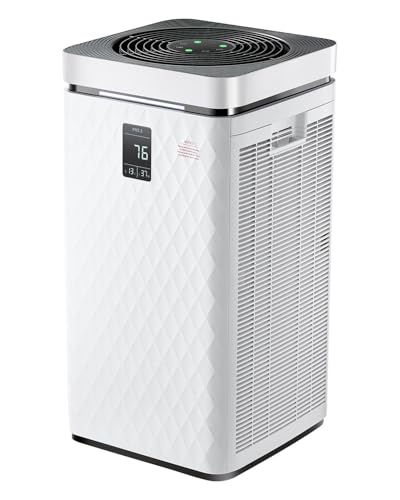 "Happybuy H13 HEPA Air Purifier: Quiet, Smart & Child Lock" - Image 8