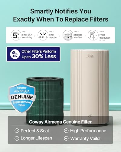 "COWAY Airmega 350: HEPA Air Purifier for Large Rooms" - Image 5