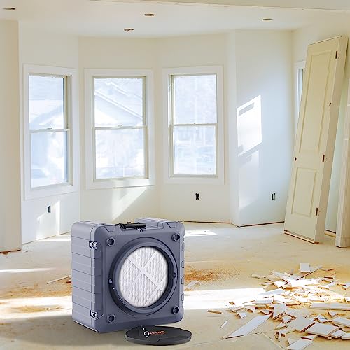 "VEVOR 3-Stage Air Scrubber 550 CFM - HEPA & Carbon Filtration" - Image 3