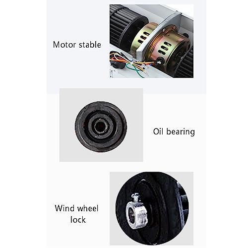 "0.9m Low Noise Air Curtain with Remote, 2 Wind Speeds & High Volume" - Image 3